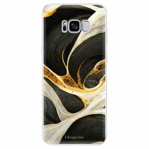 Odolné silikonové pouzdro iSaprio - Black and Gold - Samsung Galaxy S8 obraz
