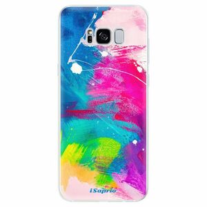Odolné silikonové pouzdro iSaprio - Abstract Paint 03 - Samsung Galaxy S8 obraz