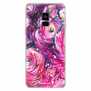 Odolné silikonové pouzdro iSaprio - Pink Bouquet - Samsung Galaxy A8 2018 obraz
