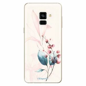 Odolné silikonové pouzdro iSaprio - Flower Art 02 - Samsung Galaxy A8 2018 obraz