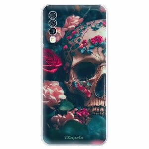 Odolné silikonové pouzdro iSaprio - Skull in Roses - Samsung Galaxy A50 obraz