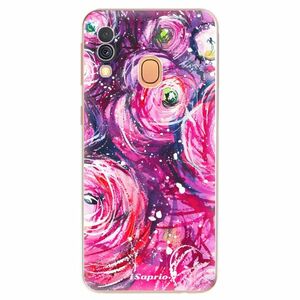 Odolné silikonové pouzdro iSaprio - Pink Bouquet - Samsung Galaxy A40 obraz