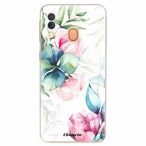 Odolné silikonové pouzdro iSaprio - Flower Art 01 - Samsung Galaxy A40 obraz