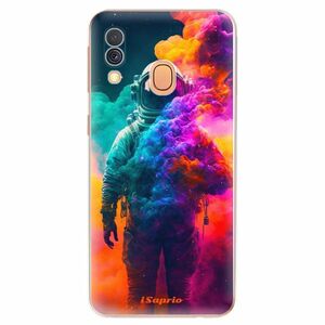 Odolné silikonové pouzdro iSaprio - Astronaut in Colors - Samsung Galaxy A40 obraz