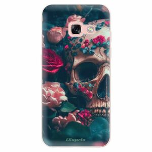Odolné silikonové pouzdro iSaprio - Skull in Roses - Samsung Galaxy A3 2017 obraz