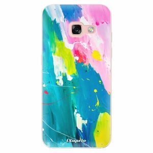 Odolné silikonové pouzdro iSaprio - Abstract Paint 04 - Samsung Galaxy A3 2017 obraz