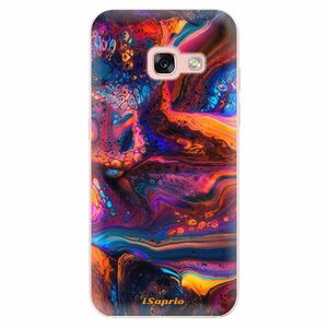 Odolné silikonové pouzdro iSaprio - Abstract Paint 02 - Samsung Galaxy A3 2017 obraz