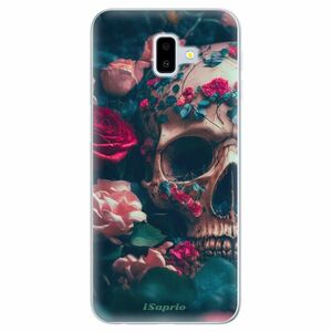 Odolné silikonové pouzdro iSaprio - Skull in Roses - Samsung Galaxy J6+ obraz