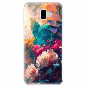 Odolné silikonové pouzdro iSaprio - Flower Design - Samsung Galaxy J6+ obraz