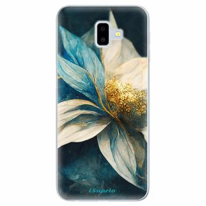 Odolné silikonové pouzdro iSaprio - Blue Petals - Samsung Galaxy J6+ obraz