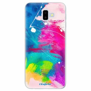 Odolné silikonové pouzdro iSaprio - Abstract Paint 03 - Samsung Galaxy J6+ obraz