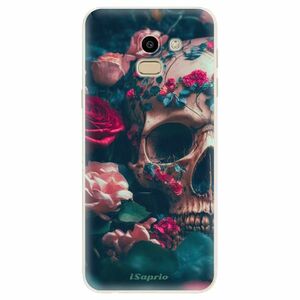 Odolné silikonové pouzdro iSaprio - Skull in Roses - Samsung Galaxy J6 obraz