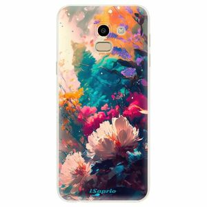 Odolné silikonové pouzdro iSaprio - Flower Design - Samsung Galaxy J6 obraz