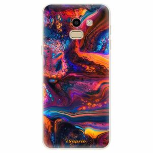 Odolné silikonové pouzdro iSaprio - Abstract Paint 02 - Samsung Galaxy J6 obraz