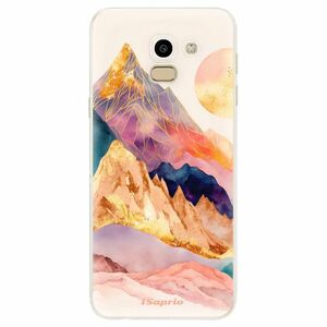 Odolné silikonové pouzdro iSaprio - Abstract Mountains - Samsung Galaxy J6 obraz