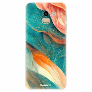 Odolné silikonové pouzdro iSaprio - Abstract Marble - Samsung Galaxy J6 obraz