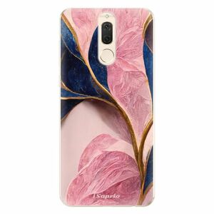 Odolné silikonové pouzdro iSaprio - Pink Blue Leaves - Huawei Mate 10 Lite obraz