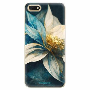 Odolné silikonové pouzdro iSaprio - Blue Petals - Huawei Honor 7S obraz