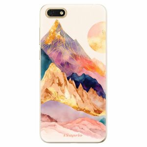 Odolné silikonové pouzdro iSaprio - Abstract Mountains - Huawei Honor 7S obraz