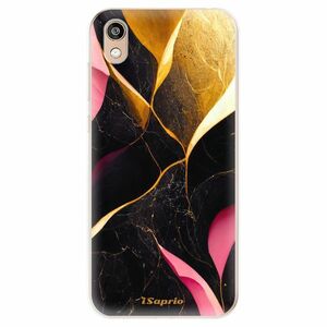 Odolné silikonové pouzdro iSaprio - Gold Pink Marble - Huawei Honor 8S obraz
