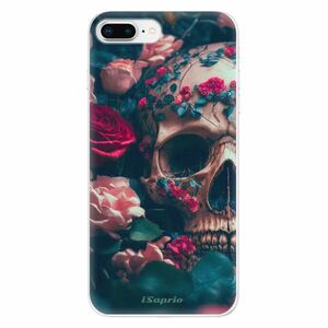 Odolné silikonové pouzdro iSaprio - Skull in Roses - iPhone 8 Plus obraz
