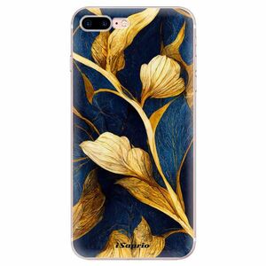 Odolné silikonové pouzdro iSaprio - Gold Leaves - iPhone 7 Plus obraz