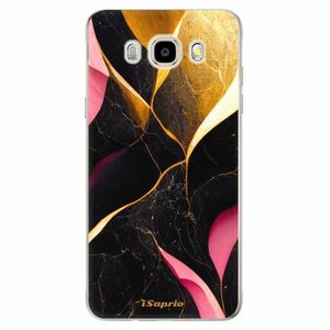 Odolné silikonové pouzdro iSaprio - Gold Pink Marble - Samsung Galaxy J5 2016 obraz