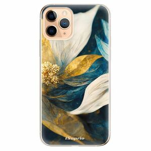 Odolné silikonové pouzdro iSaprio - Gold Petals - iPhone 11 Pro obraz