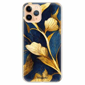 Odolné silikonové pouzdro iSaprio - Gold Leaves - iPhone 11 Pro obraz