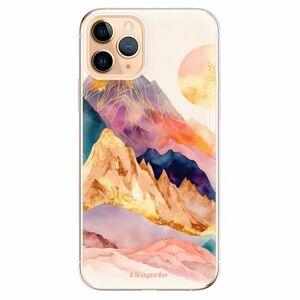 Odolné silikonové pouzdro iSaprio - Abstract Mountains - iPhone 11 Pro obraz