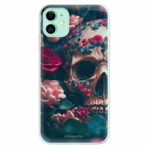 Odolné silikonové pouzdro iSaprio - Skull in Roses - iPhone 11 obraz