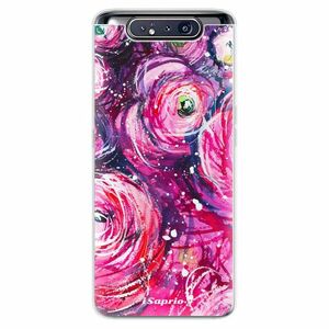 Odolné silikonové pouzdro iSaprio - Pink Bouquet - Samsung Galaxy A80 obraz