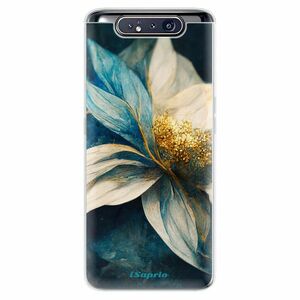 Odolné silikonové pouzdro iSaprio - Blue Petals - Samsung Galaxy A80 obraz