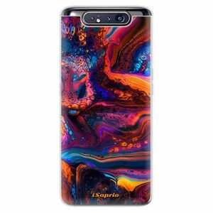 Odolné silikonové pouzdro iSaprio - Abstract Paint 02 - Samsung Galaxy A80 obraz