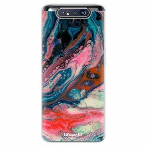 Odolné silikonové pouzdro iSaprio - Abstract Paint 01 - Samsung Galaxy A80 obraz