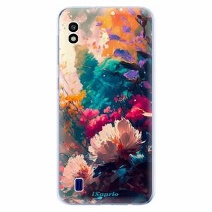 Odolné silikonové pouzdro iSaprio - Flower Design - Samsung Galaxy A10 obraz