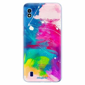 Odolné silikonové pouzdro iSaprio - Abstract Paint 03 - Samsung Galaxy A10 obraz