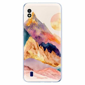 Odolné silikonové pouzdro iSaprio - Abstract Mountains - Samsung Galaxy A10 obraz