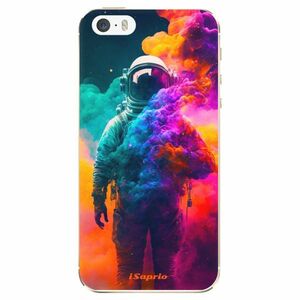 Odolné silikonové pouzdro iSaprio - Astronaut in Colors - iPhone 5/5S/SE obraz