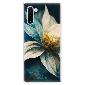 Odolné silikonové pouzdro iSaprio - Blue Petals - Samsung Galaxy Note 10 obraz