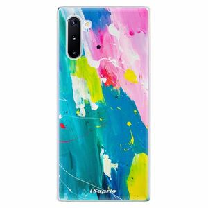 Odolné silikonové pouzdro iSaprio - Abstract Paint 04 - Samsung Galaxy Note 10 obraz
