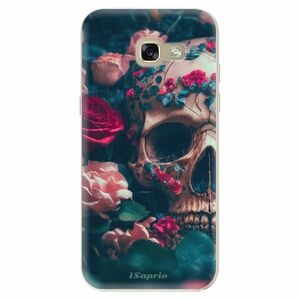 Odolné silikonové pouzdro iSaprio - Skull in Roses - Samsung Galaxy A5 2017 obraz