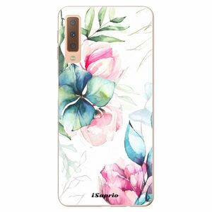 Odolné silikonové pouzdro iSaprio - Flower Art 01 - Samsung Galaxy A7 (2018) obraz