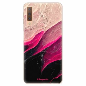 Odolné silikonové pouzdro iSaprio - Black and Pink - Samsung Galaxy A7 (2018) obraz