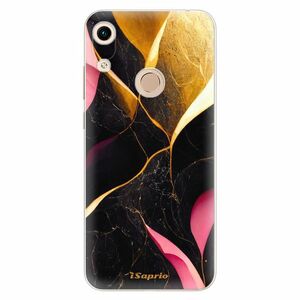 Odolné silikonové pouzdro iSaprio - Gold Pink Marble - Huawei Honor 8A obraz