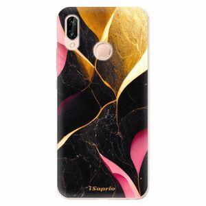 Odolné silikonové pouzdro iSaprio - Gold Pink Marble - Huawei P20 Lite obraz