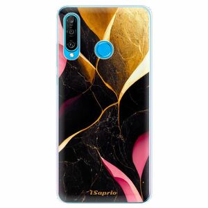Odolné silikonové pouzdro iSaprio - Gold Pink Marble - Huawei P30 Lite obraz