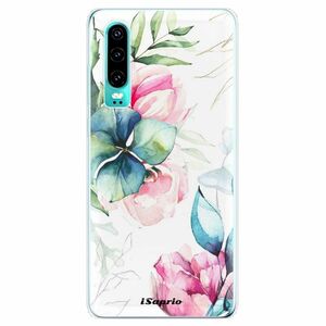 Odolné silikonové pouzdro iSaprio - Flower Art 01 - Huawei P30 obraz