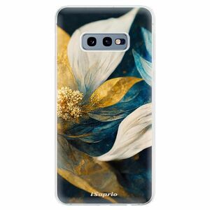 Odolné silikonové pouzdro iSaprio - Gold Petals - Samsung Galaxy S10e obraz