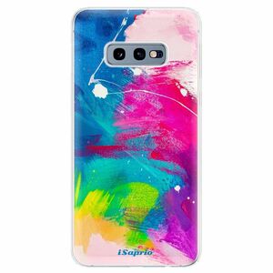 Odolné silikonové pouzdro iSaprio - Abstract Paint 03 - Samsung Galaxy S10e obraz